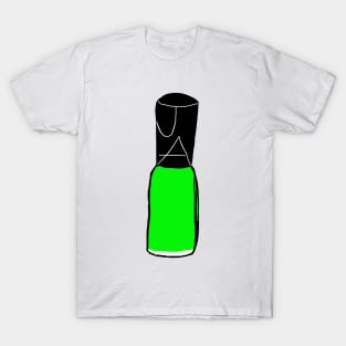 Lime Green Nail Polish T-Shirt